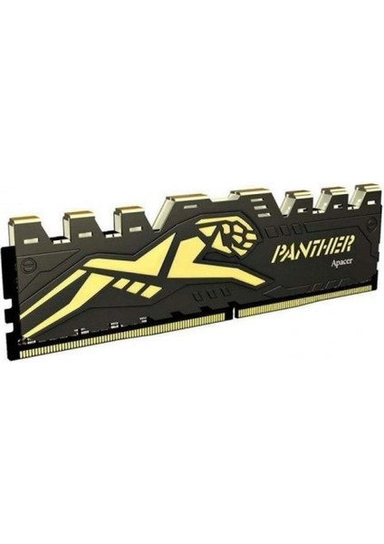 Panther Black-Gold 16GB (1x16GB) 3200Mhz CL16 DDR4 Gaming Ram (AH4U16G32C28Y7GAA-1)