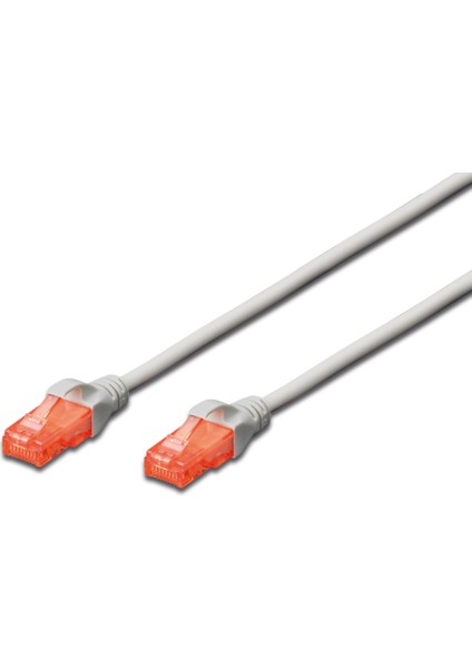 DIGITUS DK-1617-100 PATCH KABLO CAT6 GRİ 10 METRE