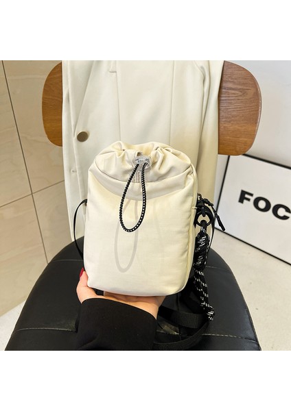 Trendy Hafif Crossbody Çanta Japon Ipli Naylon Oxford Kumaş Erkek ve Kadın Açık Hava Eğlence Spor Omuz Kova Çantası (Yurt Dışından)