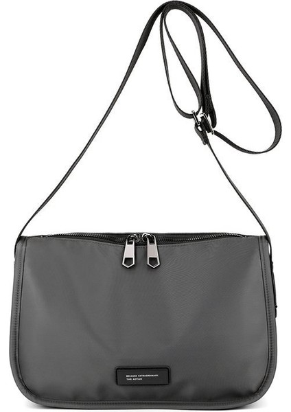 Erkek Çantası 2024 Yeni Erkek Naylon Omuz Crossbody Çanta Su Geçirmez Taşınabilir Küçük Kare Çanta Basit Gündelik Iş Işe Gidip Gelme (Yurt Dışından)