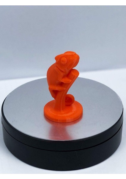 3D Bukalemun Figürlü Biblo / Oyuncak fırsatları