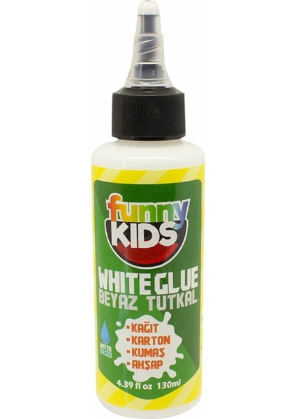 Funny Kids Beyaz Tutkal 130CC fiyatları