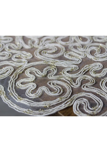 Violet Kordone 7 Parça Yemek Takımı Krem Gold fırsatları