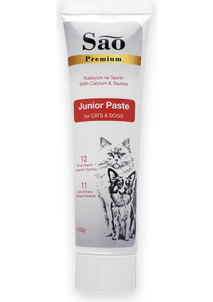 Junior Paste Yavru Kediler ve Köpekler Için Özel Pasta 100GR