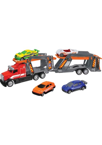 Express Wheels Die Cast Metal Sürtmeli Araç Taşıyıcı Tır fırsatları