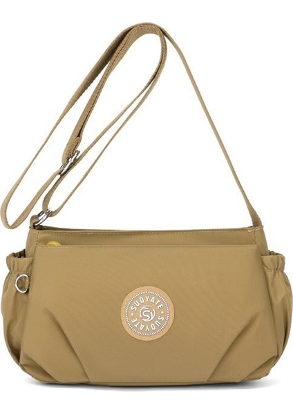 Kadınlar Için Kanvas Çanta 2024 Yeni Stil Kadın Büyük Kapasiteli Tek Omuz Crossbody Çanta Çok Katmanlı Oxford Kumaş Küçük Çanta Basit Anne Çantası (Yurt Dışından)