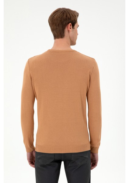 Erkek Camel Kazak /Triko 50297055-VR015