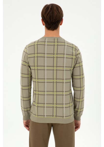 Erkek Açık Haki Sweatshirt 50296087-VR183 indirimleri