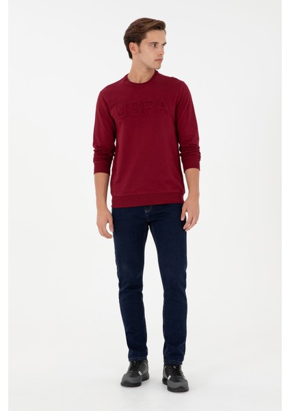 Erkek Bordo Sweatshirt 50289058-VR014 fırsatları