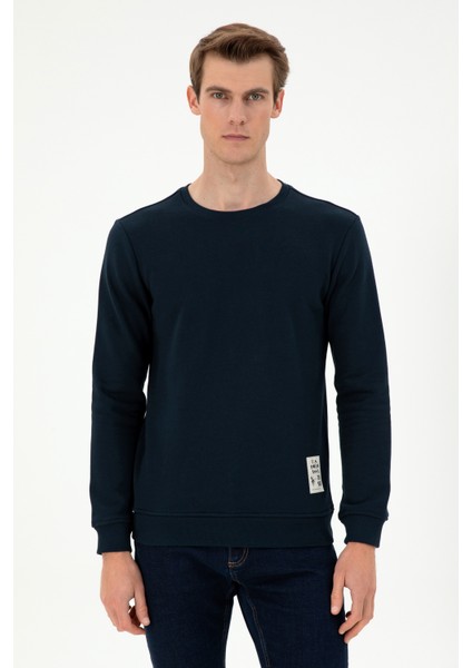 Erkek Lacivert Sweatshirt 50293471-VR033