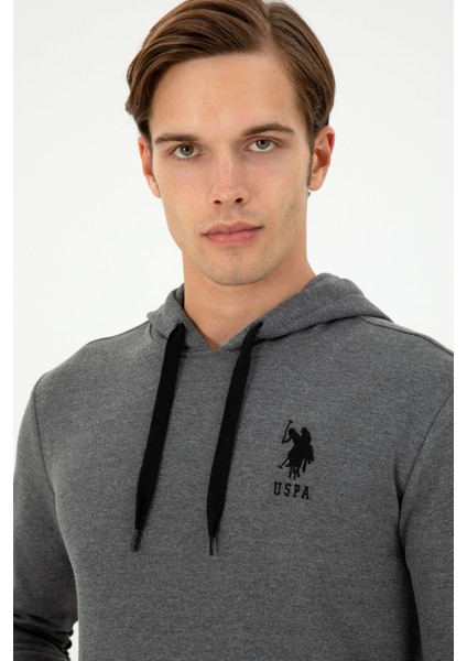 Erkek Antrasit Melanj Sweatshirt 50289059-VR081 fiyatları