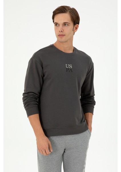 U.S. Polo Assn. Erkek Antrasit Sweatshirt 50293420-VR006