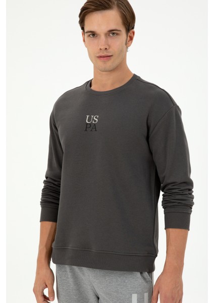 U.S. Polo Assn. Erkek Antrasit Sweatshirt 50293420-VR006