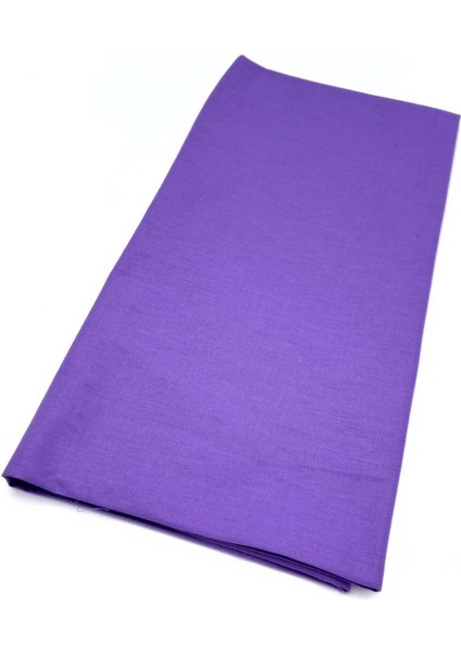 120X50 cm Pamuklu Astarlık Kumaş Lila