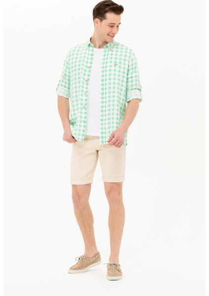 Erkek Nil Gömlek Desenli 50263337-VR083 fırsatları