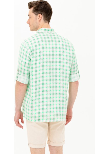 Erkek Nil Gömlek Desenli 50263337-VR083 indirimleri