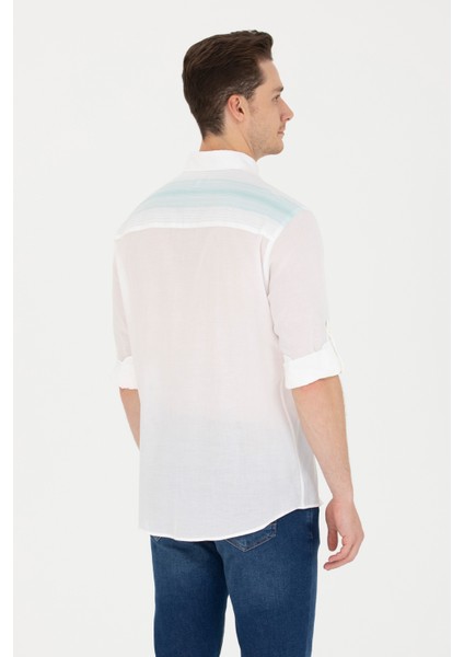 Erkek Mint Gömlek Desenli 50264069-VR090 indirimleri