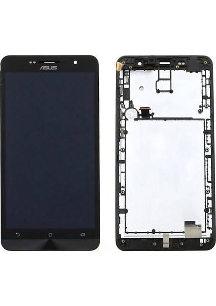 Asus Uyumlu Zenfone 6 (A601CG) LCD Ekran + Dokunmatik Çıtalı