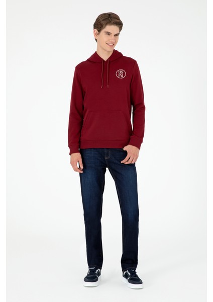 Erkek Bordo Sweatshirt 50293361-VR014