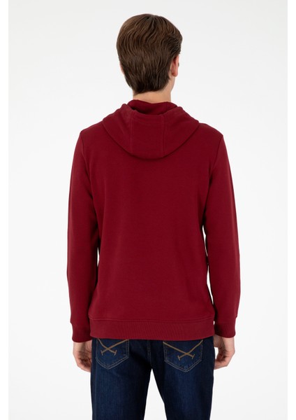 Erkek Bordo Sweatshirt 50293361-VR014