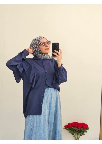 Oversize Volon Detaylı Kadın Gömlek fiyatları