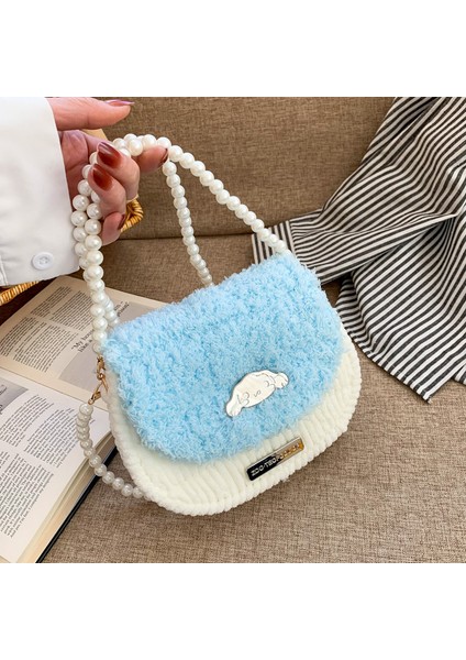 Sevimli Karikatür Omuz Peluş Crossbody Çanta (Yurt Dışından)