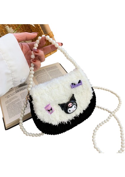 Sevimli Karikatür Omuz Peluş Crossbody Çanta (Yurt Dışından)