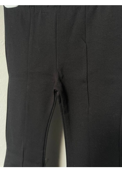 Yüksek Bel Ispanyol Paça Tam Kalıp Kız Çocuk Tayt modelleri