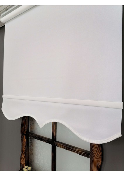 Stor Perde - Kalın Ithal Mat Model - Etek Dilimli fiyatları