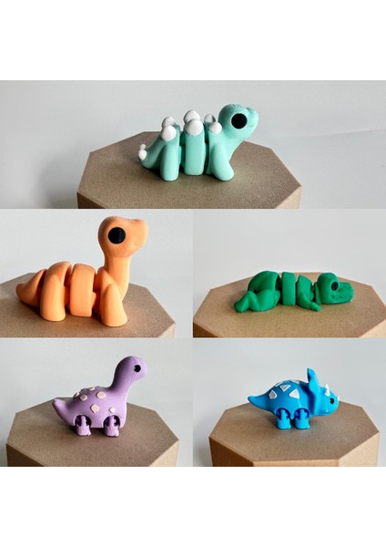 Dinozorlar Oyuncak Paketi - Dino2 (5'li Figür)