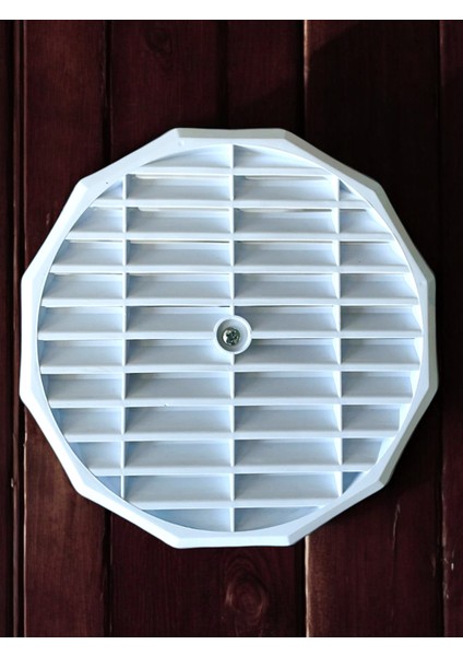 Doğalgaz Havalandırma Cam Menfezi Özel Tasarım Köşeli Üst Kalite Ventilasyon