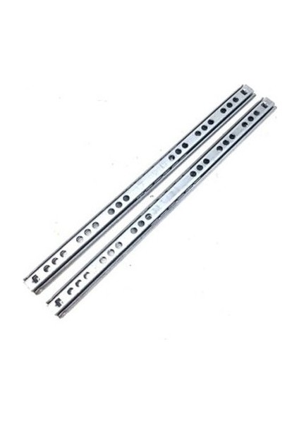 Teleskobik 17 mm Ince Bilyalı Ray 40 cm