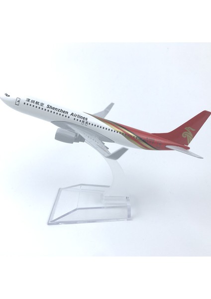 Shenzhen Havayolları Boeing 737 16CM Alaşım Uçak Modeli (Yurt Dışından)