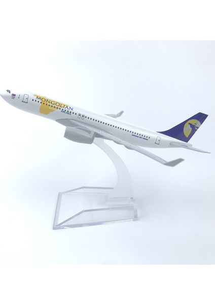 Mongolian Airlines Boeing 767 16CM Alaşım Uçak Modeli (Yurt Dışından)