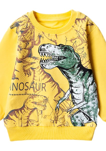 301424 3-7 Yaş Dinazor Baskılı Sweat fiyatları