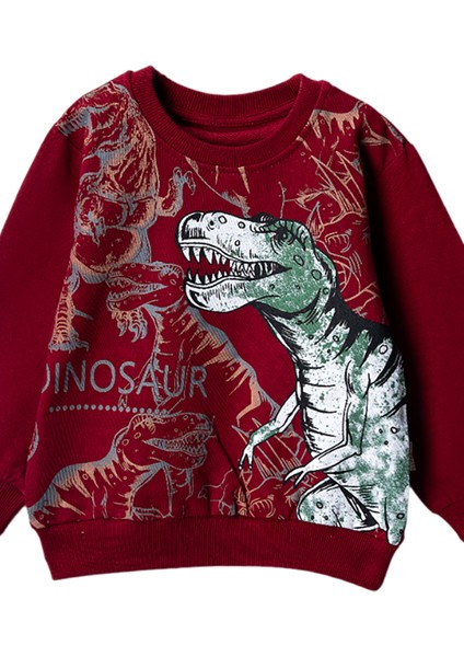 301424 3-7 Yaş Dinazor Baskılı Sweat fiyatları