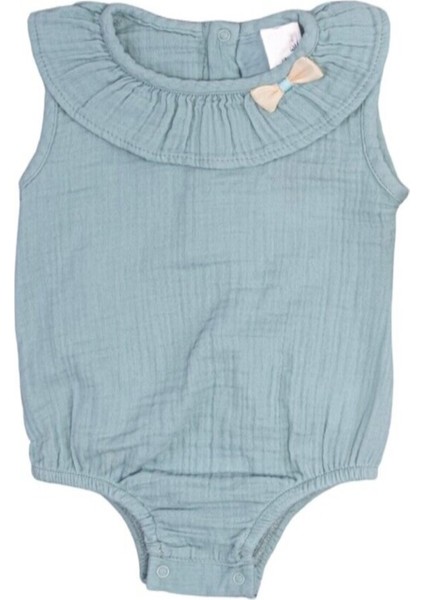 Kız Müslin Çıtçıtlı Body
