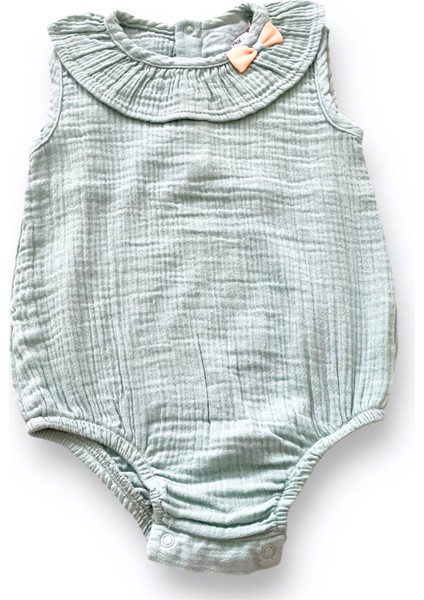 Kız Müslin Çıtçıtlı Body
