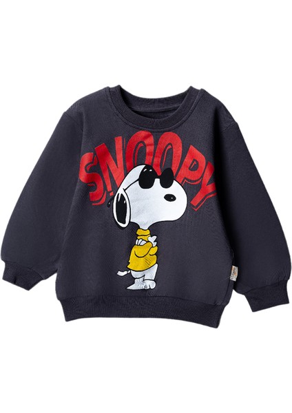 30224 3-7 Yaş Snoopy Baskılı Sweat