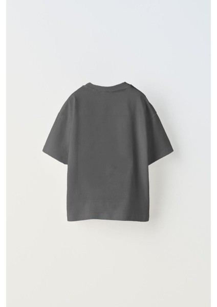 Choose Your Weapon Yazılı Satranç Tasarım Baskılı Füme Çocuk T-Shirt fiyatları