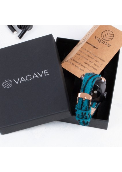 Apple Watch 10 46mm Uyumlu Kadın Deri Kordon 10. Nesil 46mm Mavi Zebra Desenli Deri Kordon Kadınlara Özel Apple Watch Kordonu Anneler Günü Sevgililer Günü Hediyesi Vadiva fırsatları