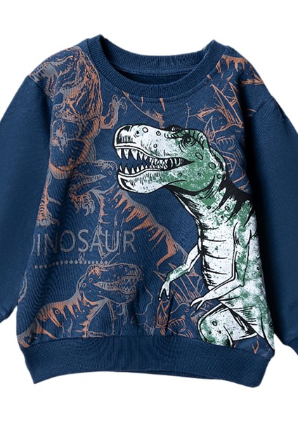 301424 3-7 Yaş Dinazor Baskılı Sweat fiyatları