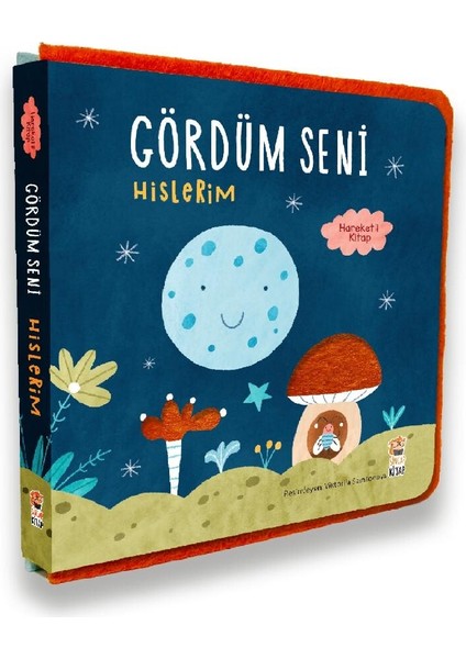 Gördüm Seni - Hislerim (Hareketli ve Keçeli Kitap)- Viktoriia Samsonova