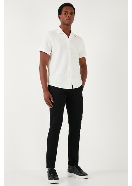 Streç Pamuklu Slim Fit Normal Bel Dar Paça Jeans Erkek Kot Pantolon 1120S01NAPOLI
