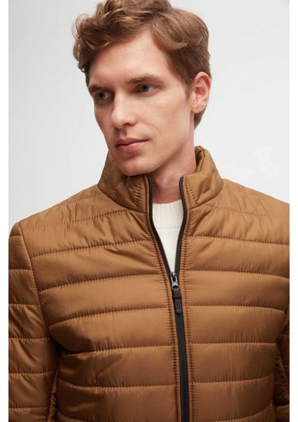 Ds Damat Slim Fit Tarçın Rüzgar Geçirmez Elyaf Dolgulu Mont 3HF07ORT04262 modelleri