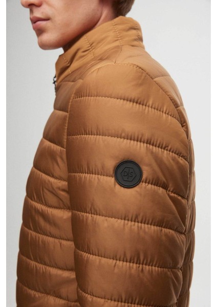 Ds Damat Slim Fit Tarçın Rüzgar Geçirmez Elyaf Dolgulu Mont 3HF07ORT04262 fırsatları