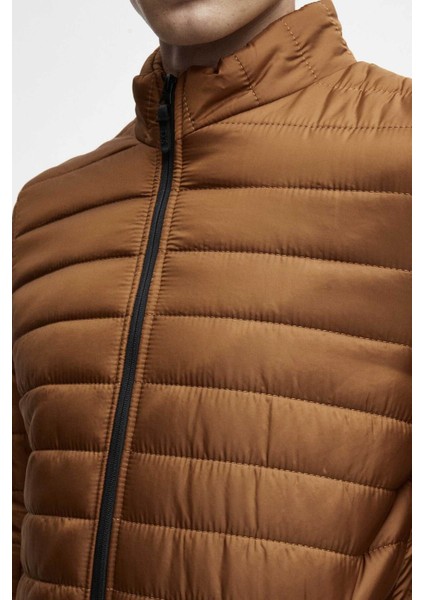 Ds Damat Slim Fit Tarçın Rüzgar Geçirmez Elyaf Dolgulu Mont 3HF07ORT04262