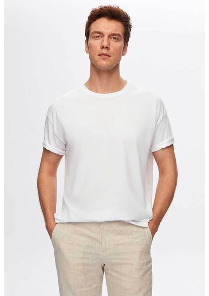 Ds Damat Regular Fit Hardal Tshirt-Oduncu Gömlek 1HC0214ODBN02
