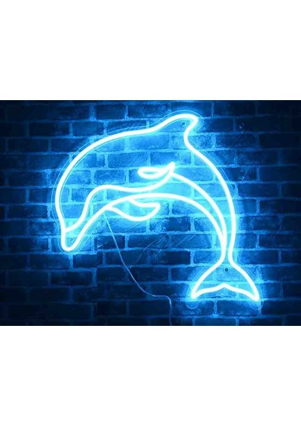 Neon LED Işıklı Yunus fiyatları