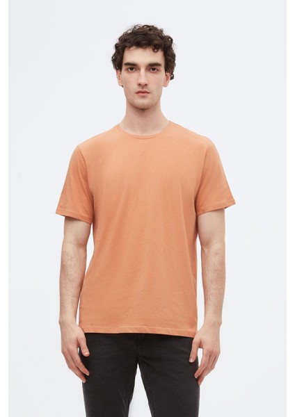 Ds Damat Slim Fit Vizon/Tarçın/Haki 3'Lü T-Shirt 4HC14ORTBN533